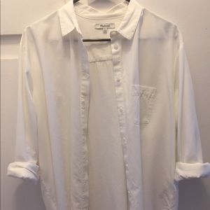 Madewell oversized button up
